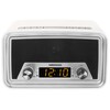 MEDION® LIFE E66333 Retro klokradio | Bluetooth | Dimbaar LED-display | wekker | AUX | USB aansluiting | 40 Watt